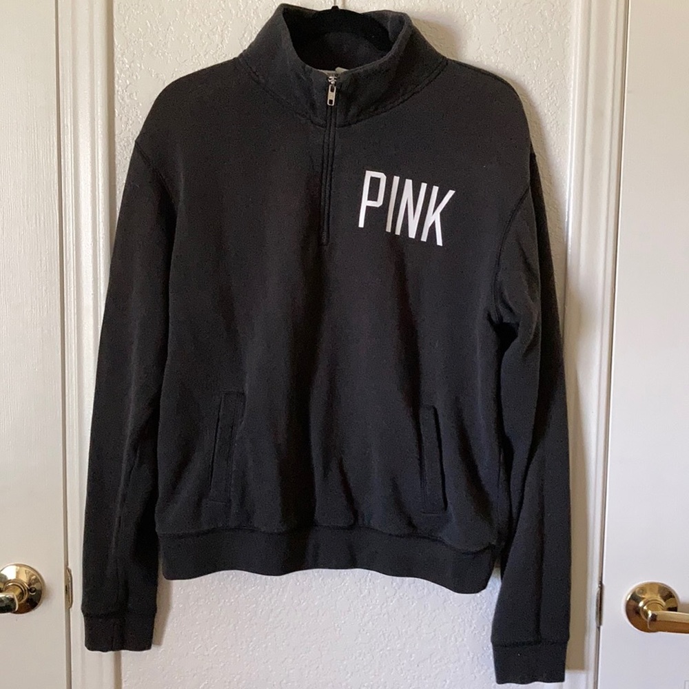 PINK Quarter zip sweatshirt